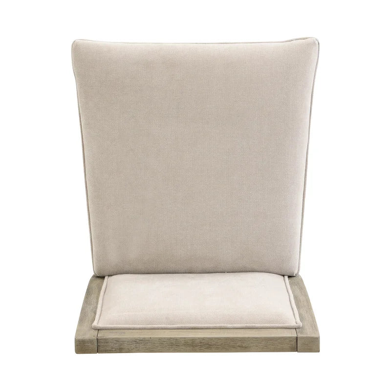 Retro Bar Stools, Set of 2 Upholstered 30.5" Bar Height Chairs with Fabric Cushion and Wood Frame