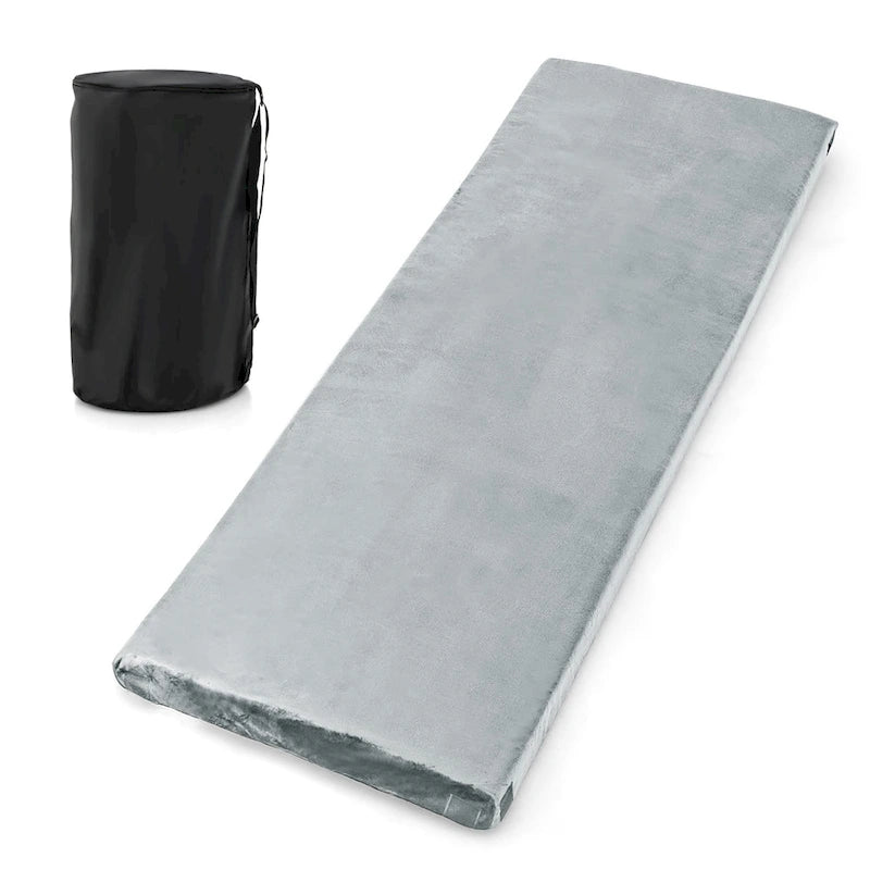 72-Inch Lightweight Roll-Up Portable Memory Foam Travel Mattress