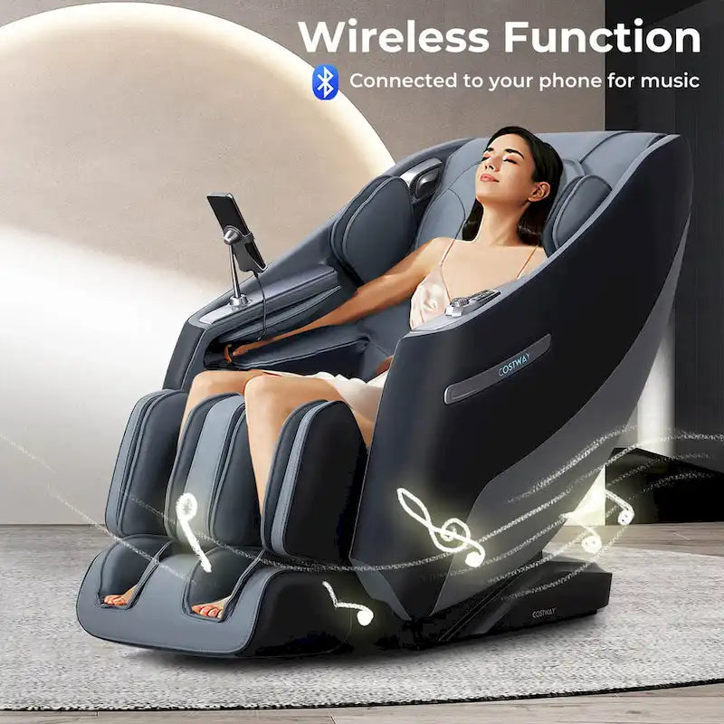 Zero Gravity SL Track Full Body Massage Chair with Waist Heating