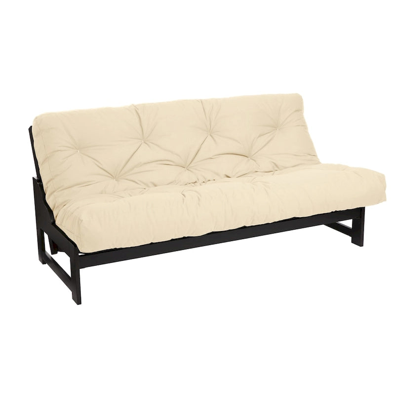5"-Futonmatratze in Queensize mit Knopfheftung