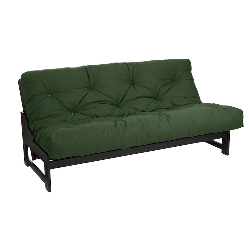5"-Futonmatratze in Queensize mit Knopfheftung