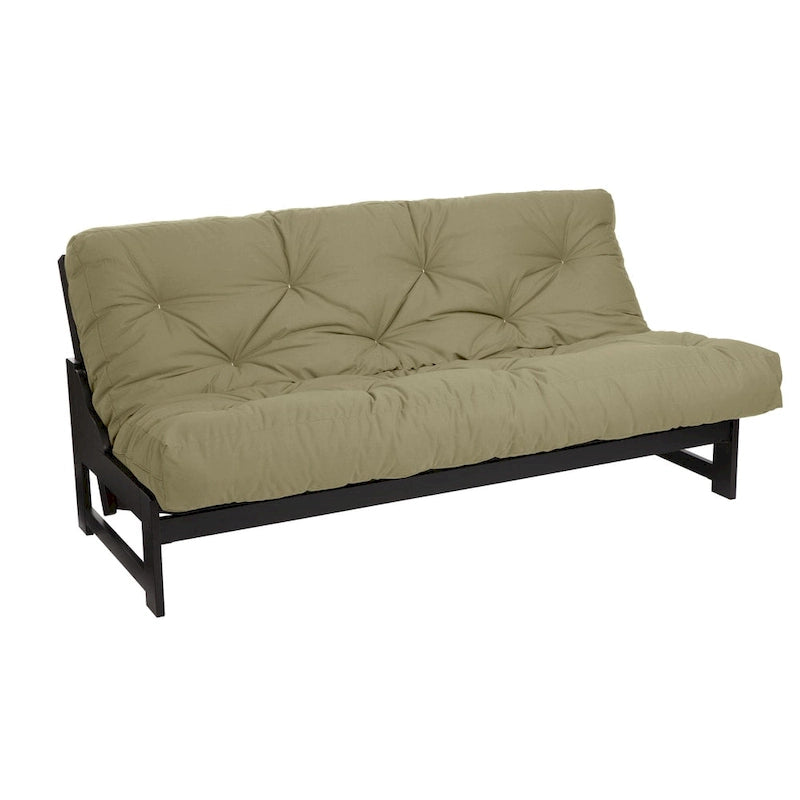 5"-Futonmatratze in Queensize mit Knopfheftung