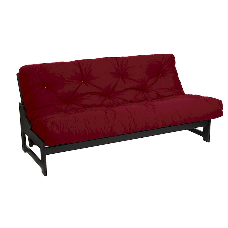 5"-Futonmatratze in Queensize mit Knopfheftung