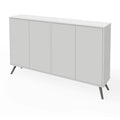 60-Inch Compact Storage Unit with 4 Adjustable Shelves