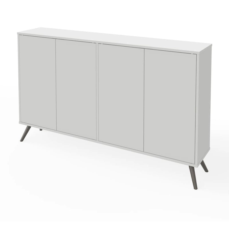 60-Inch Compact Storage Unit with 4 Adjustable Shelves