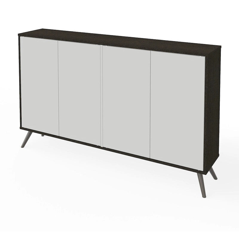 60-Inch Compact Storage Unit with 4 Adjustable Shelves