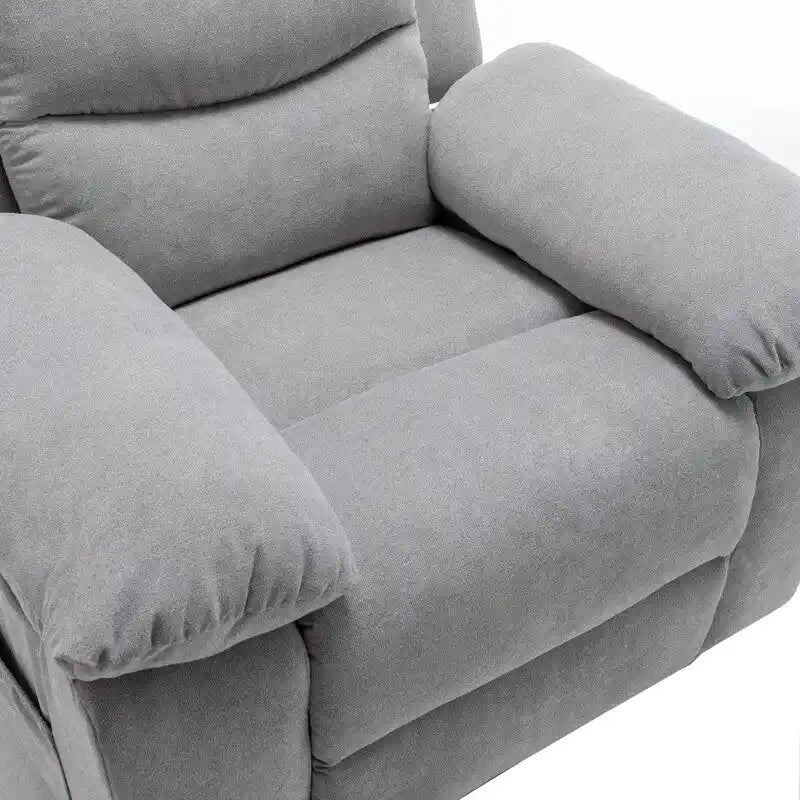 Power Recliner with Adjustable Massage and Heating System