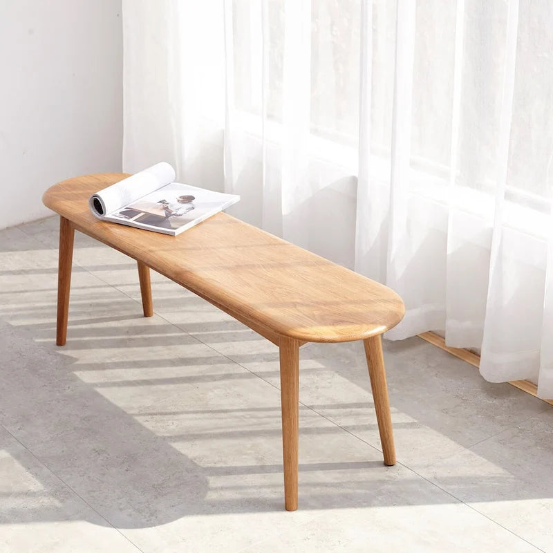 Natural Oak Wood for Dining Bench